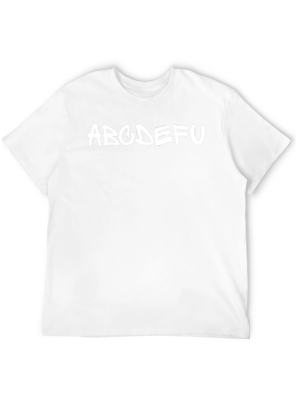 ABCEFU Graphic Black T-Shirt - Casual Style
