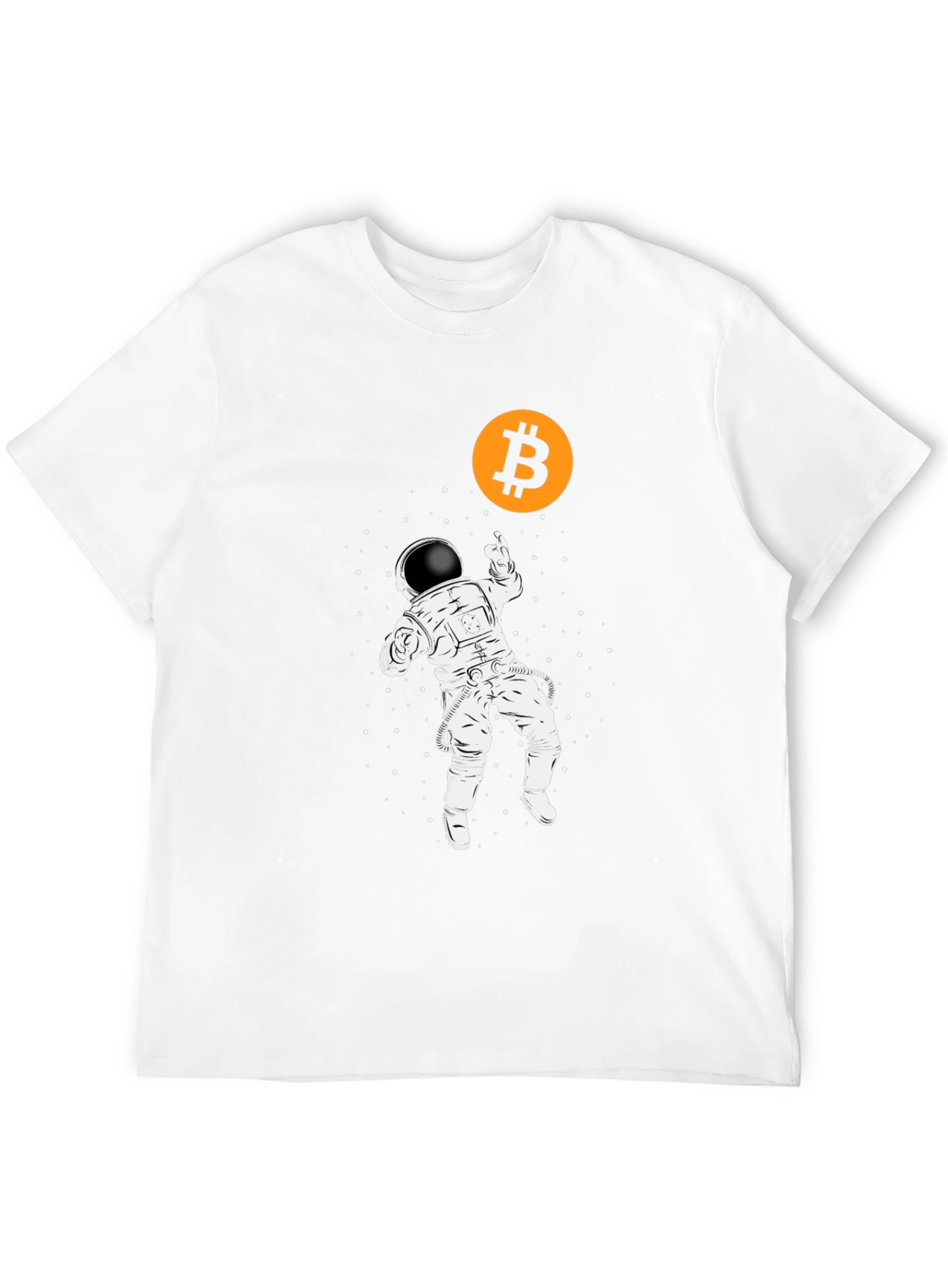 Bitcoin Astronaut Black T-Shirt