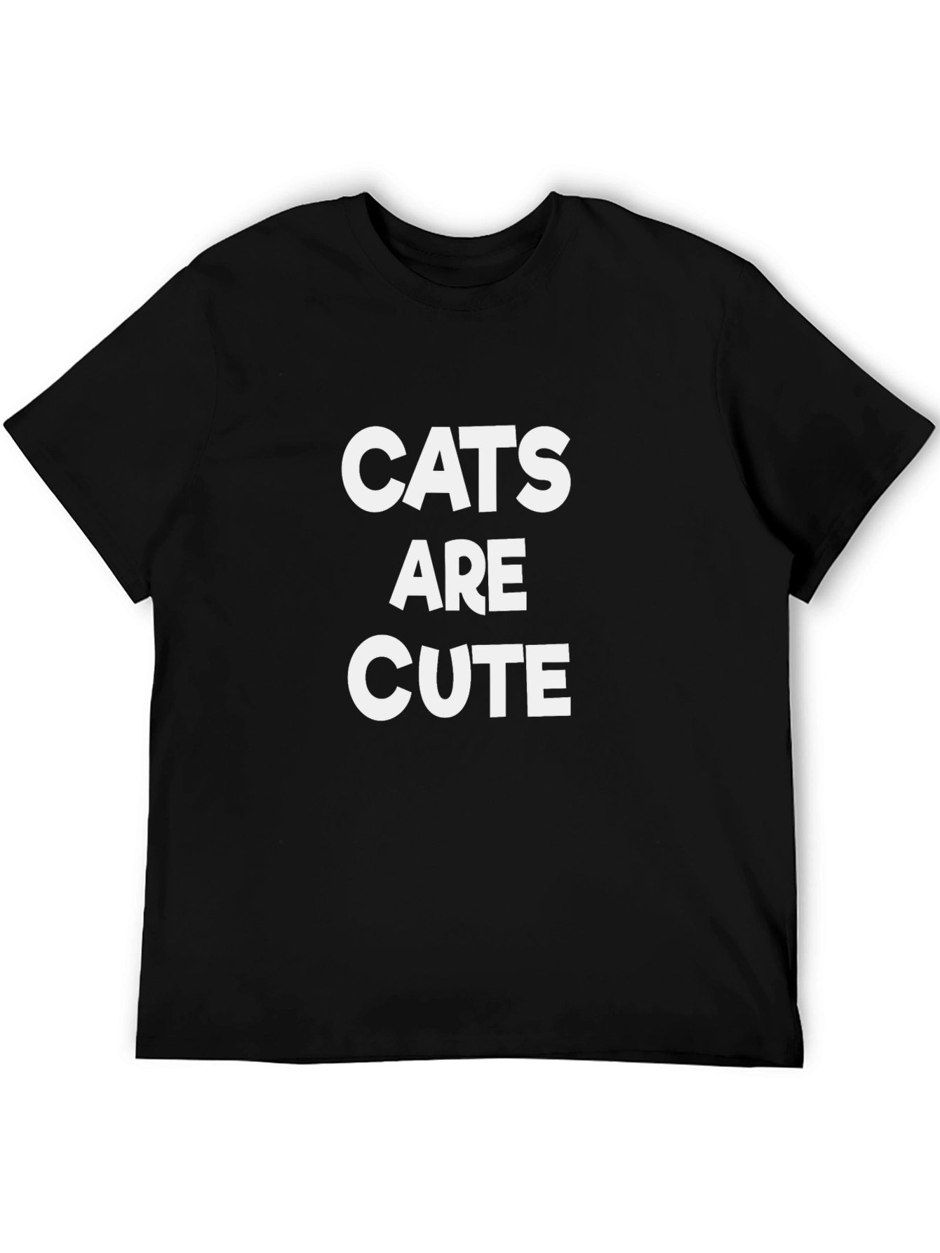 Cats Are Cute Graphic T-Shirt