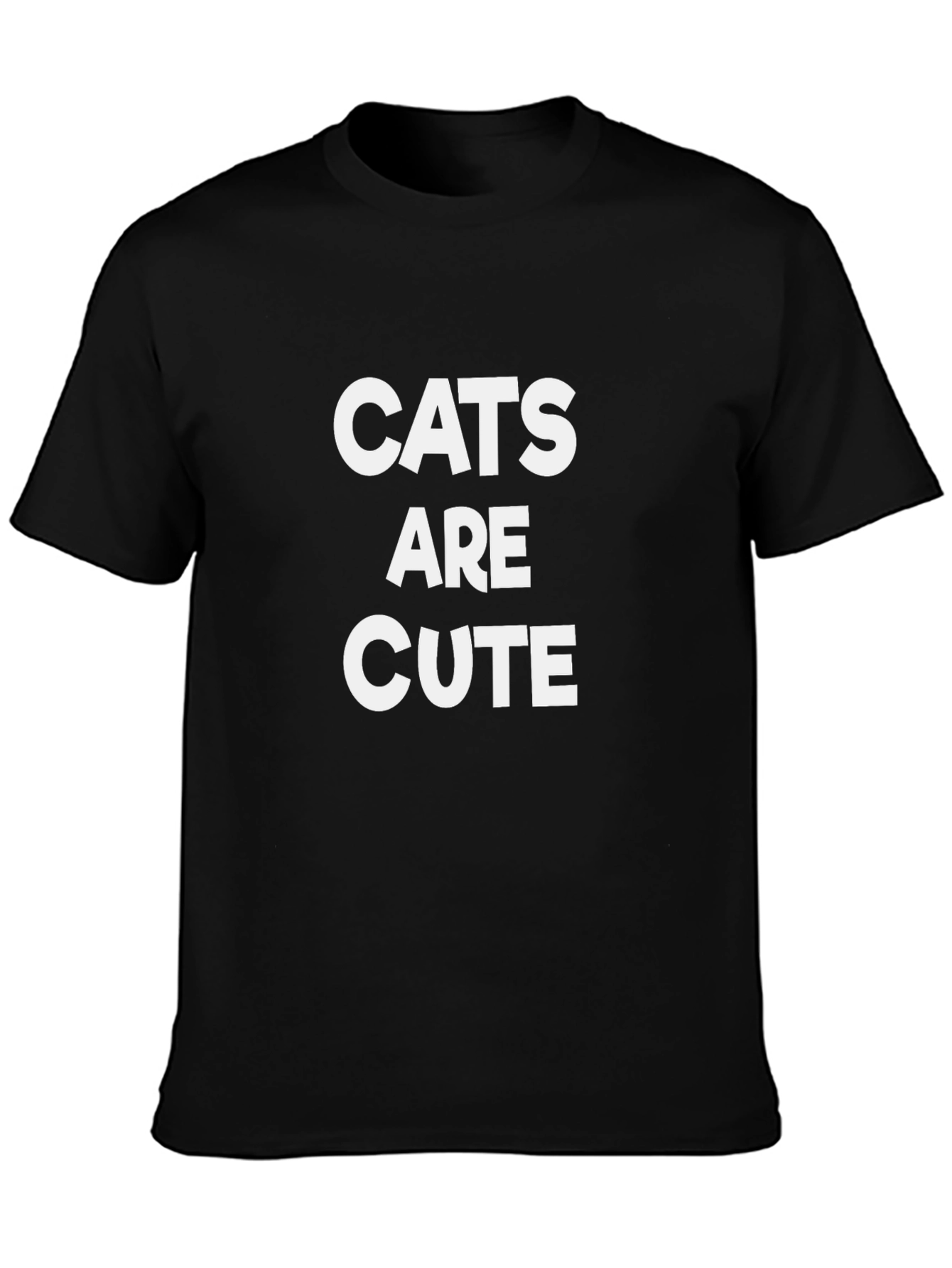 Cats Are Cute Graphic T-Shirt