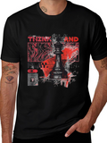 Think and Play Chess King T-Shirt