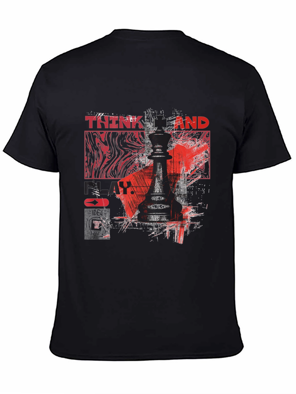 Think and Play Chess King T-Shirt