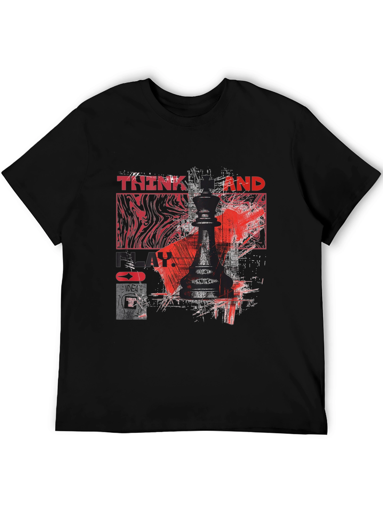 Think and Play Chess King T-Shirt