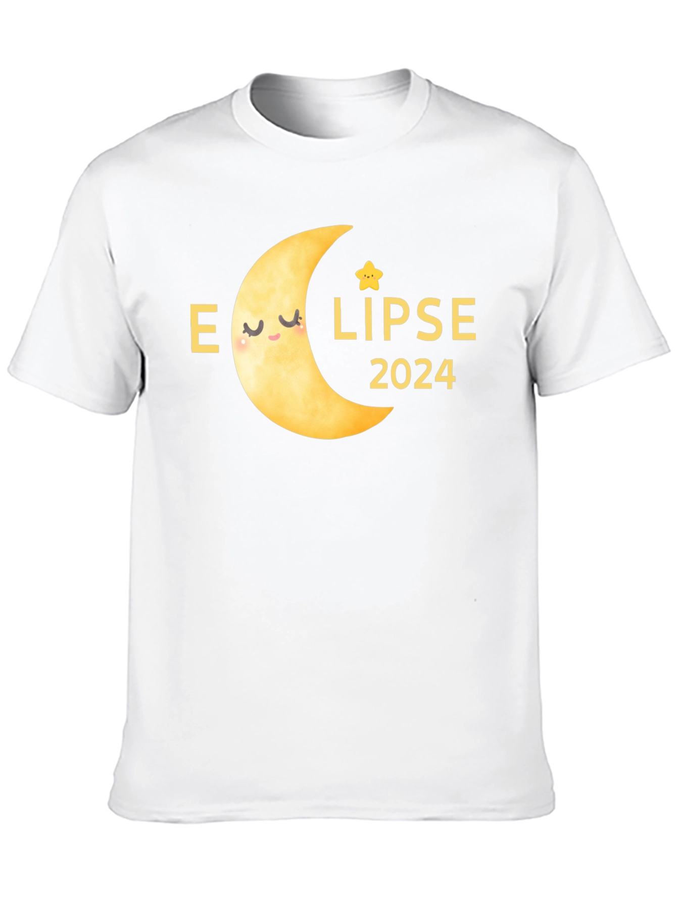 Eclipse 2024 T-Shirt - Celestial Moon Design