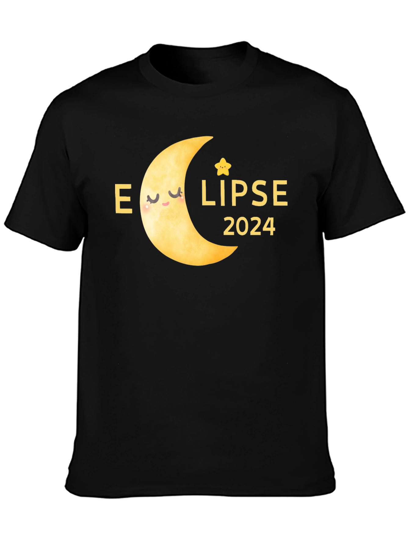 Eclipse 2024 T-Shirt - Celestial Moon Design