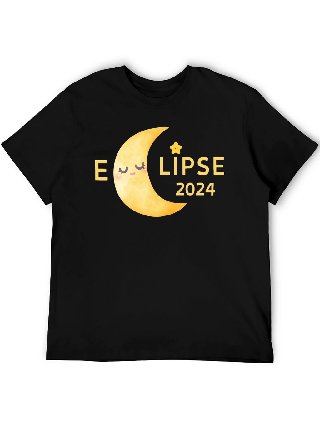 Eclipse 2024 T-Shirt - Celestial Moon Design