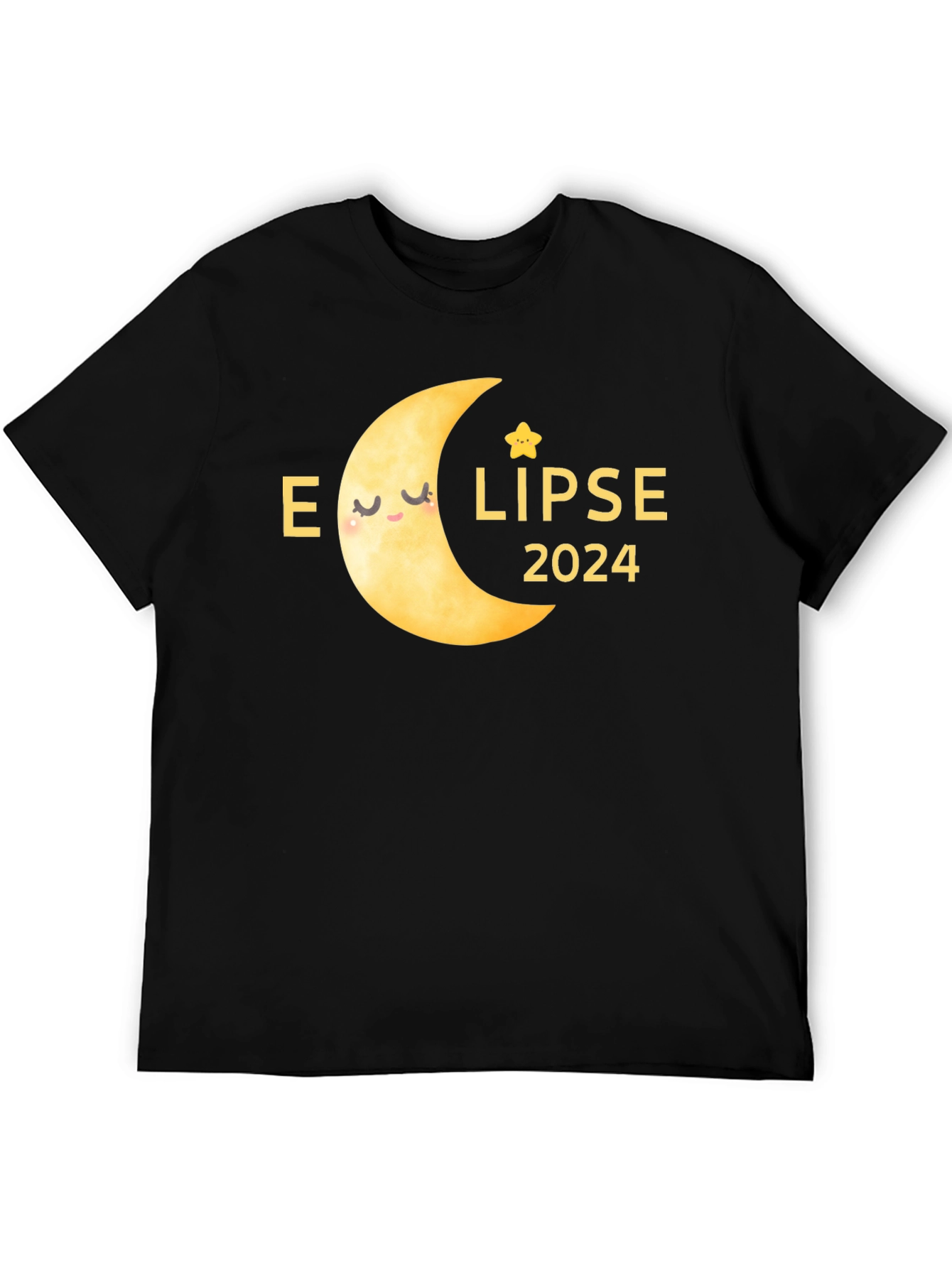 Eclipse 2024 T-Shirt - Celestial Moon Design