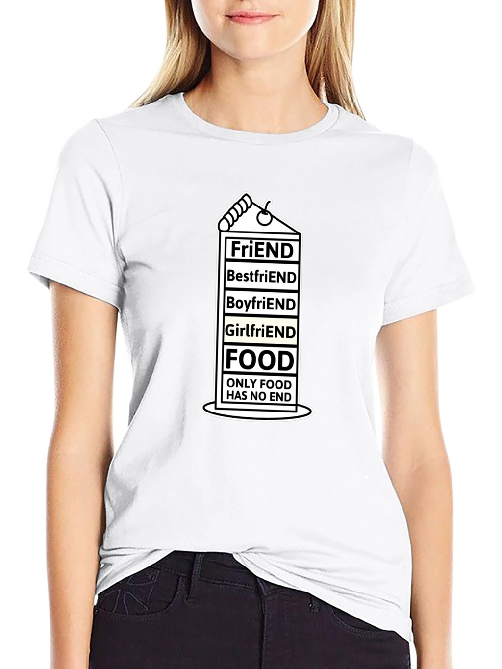 Food is Forever T-Shirt - Humor Tee