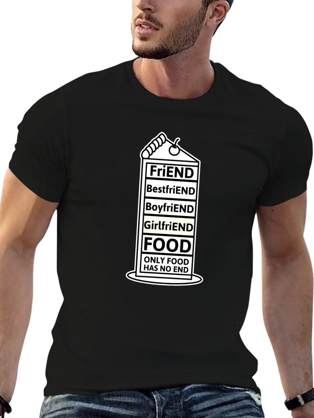 Food is Forever T-Shirt - Humor Tee