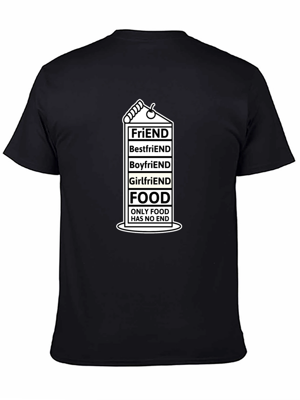 Food is Forever T-Shirt - Humor Tee
