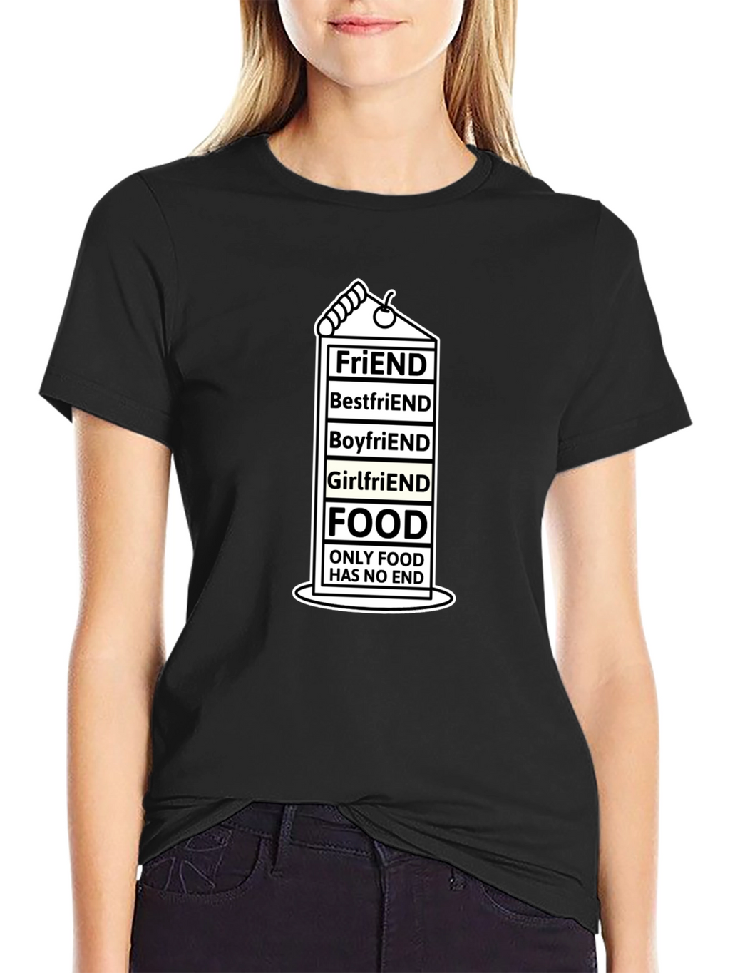 Food is Forever T-Shirt - Humor Tee