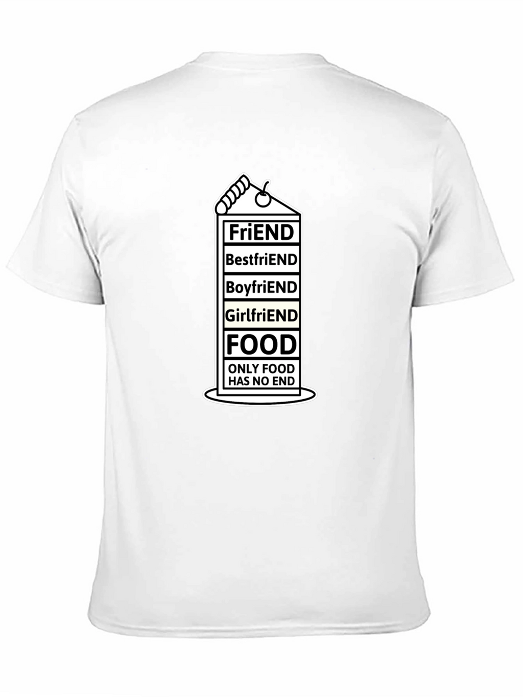 Food is Forever T-Shirt - Humor Tee
