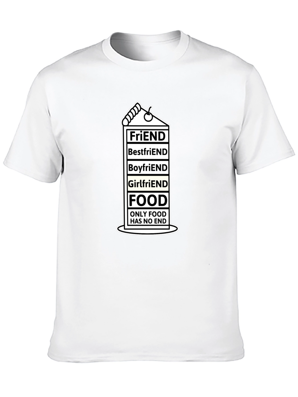 Food is Forever T-Shirt - Humor Tee