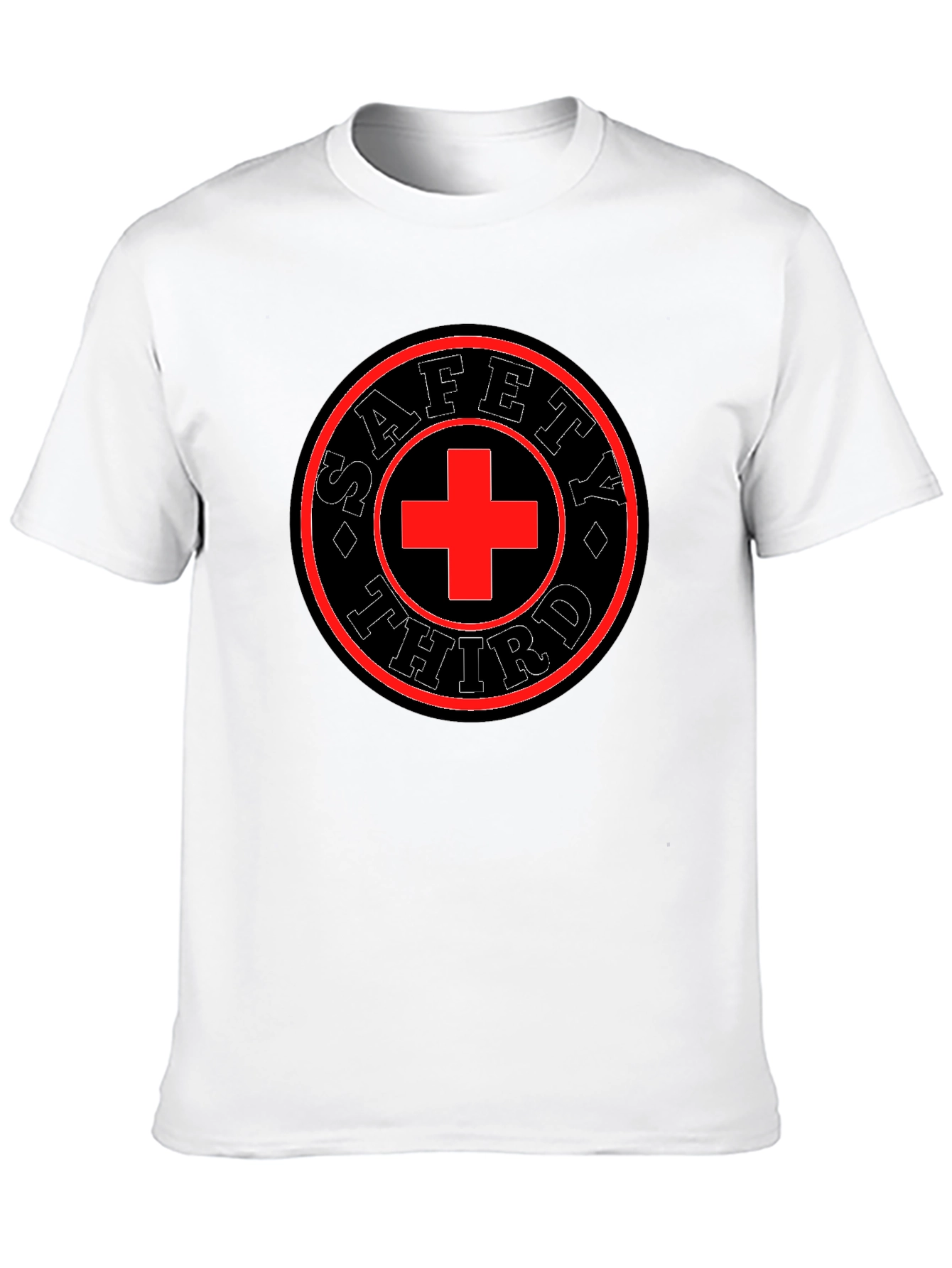 Safety Third Graphic Tee - Mens Black T-Shirt