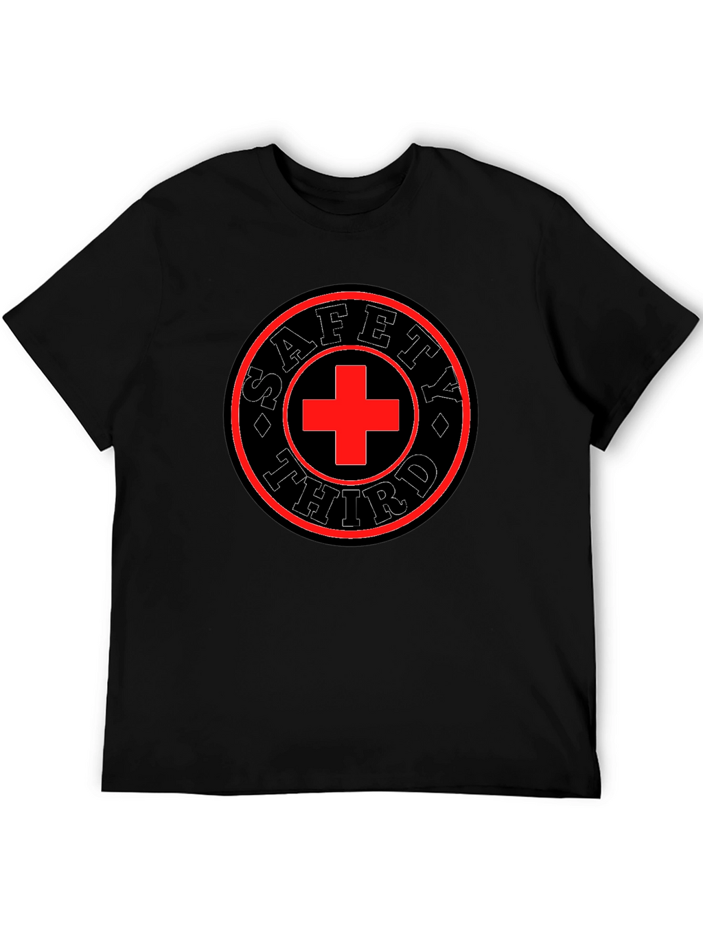 Safety Third Graphic Tee - Mens Black T-Shirt