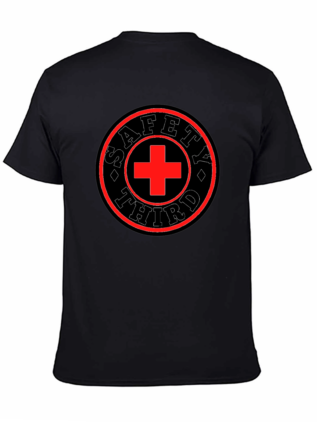 Safety Third Graphic Tee - Mens Black T-Shirt