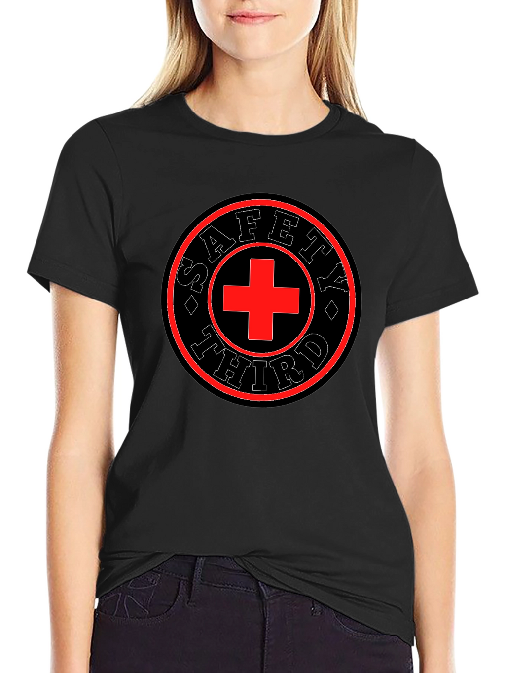 Safety Third Graphic Tee - Mens Black T-Shirt