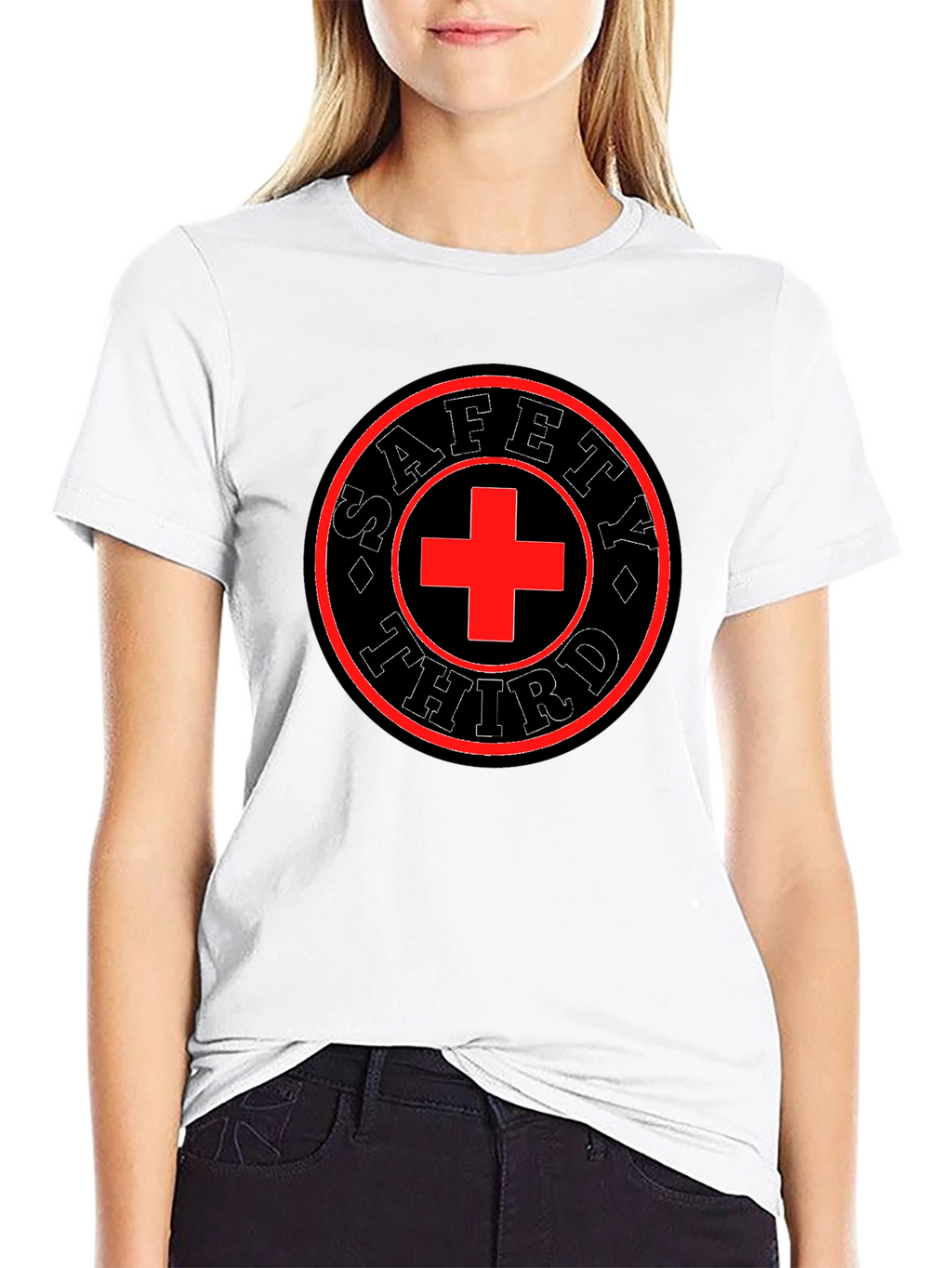 Safety Third Graphic Tee - Mens Black T-Shirt