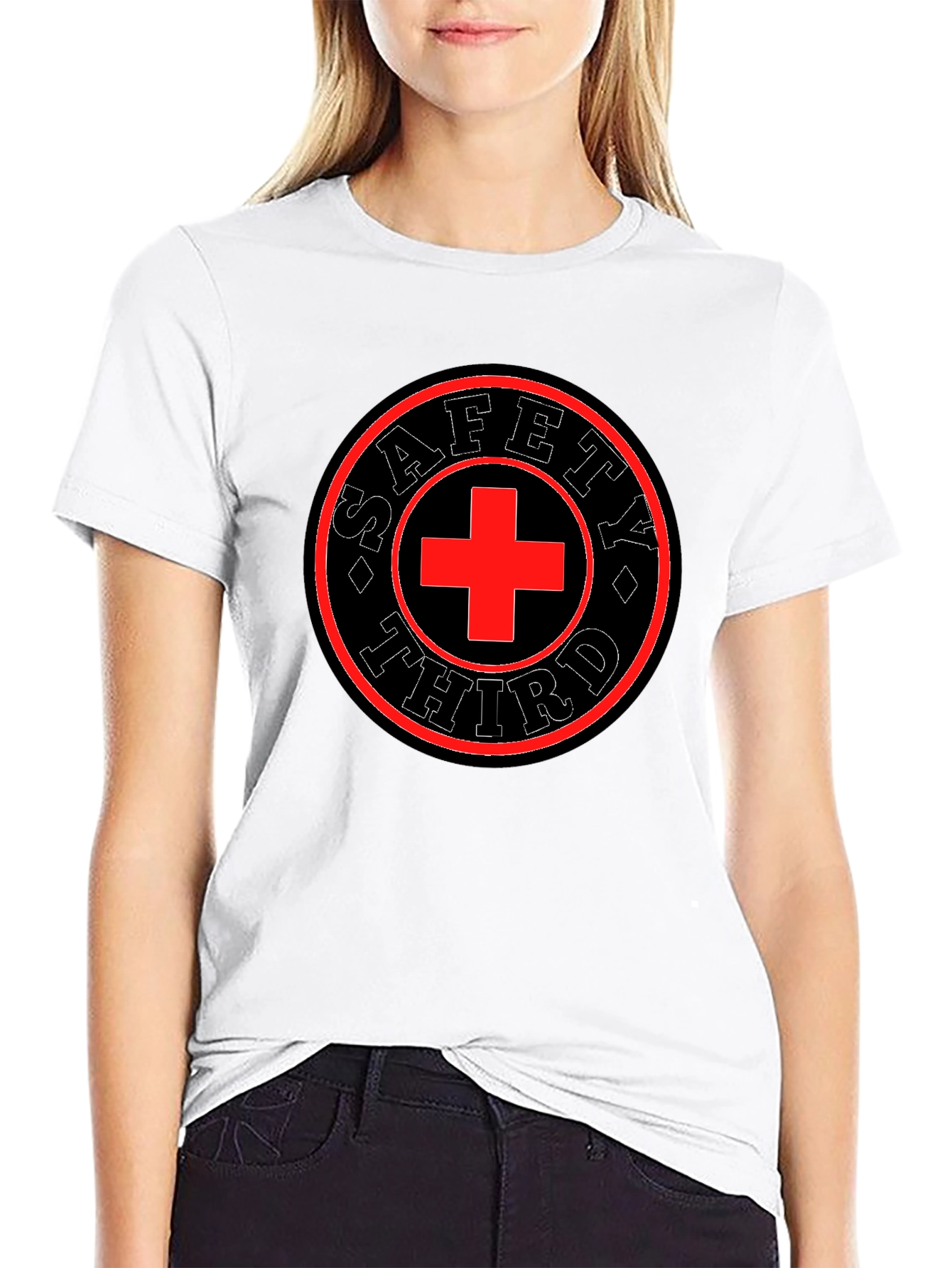 Safety Third Graphic Tee - Mens Black T-Shirt