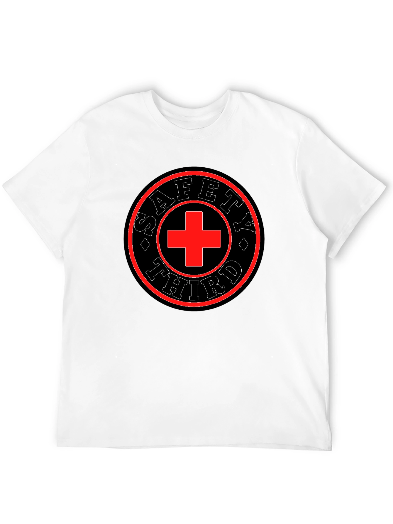 Safety Third Graphic Tee - Mens Black T-Shirt