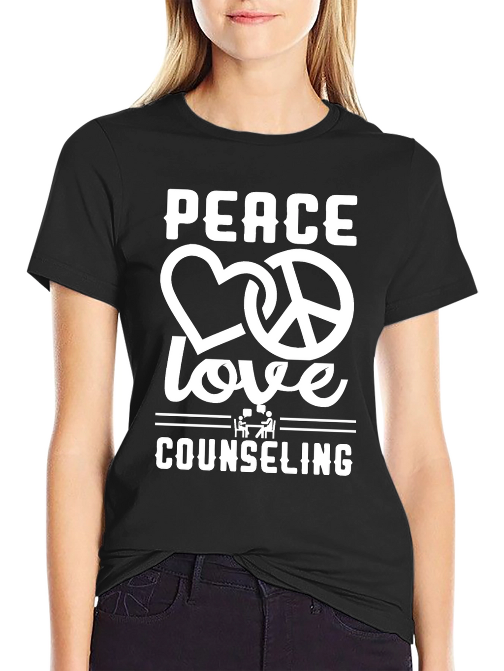 Peace Love Counseling T-Shirt