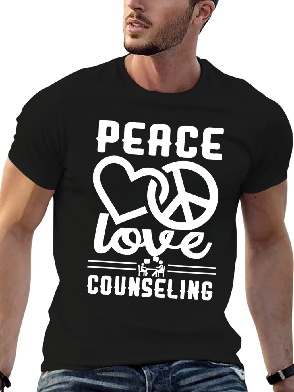 Peace Love Counseling T-Shirt