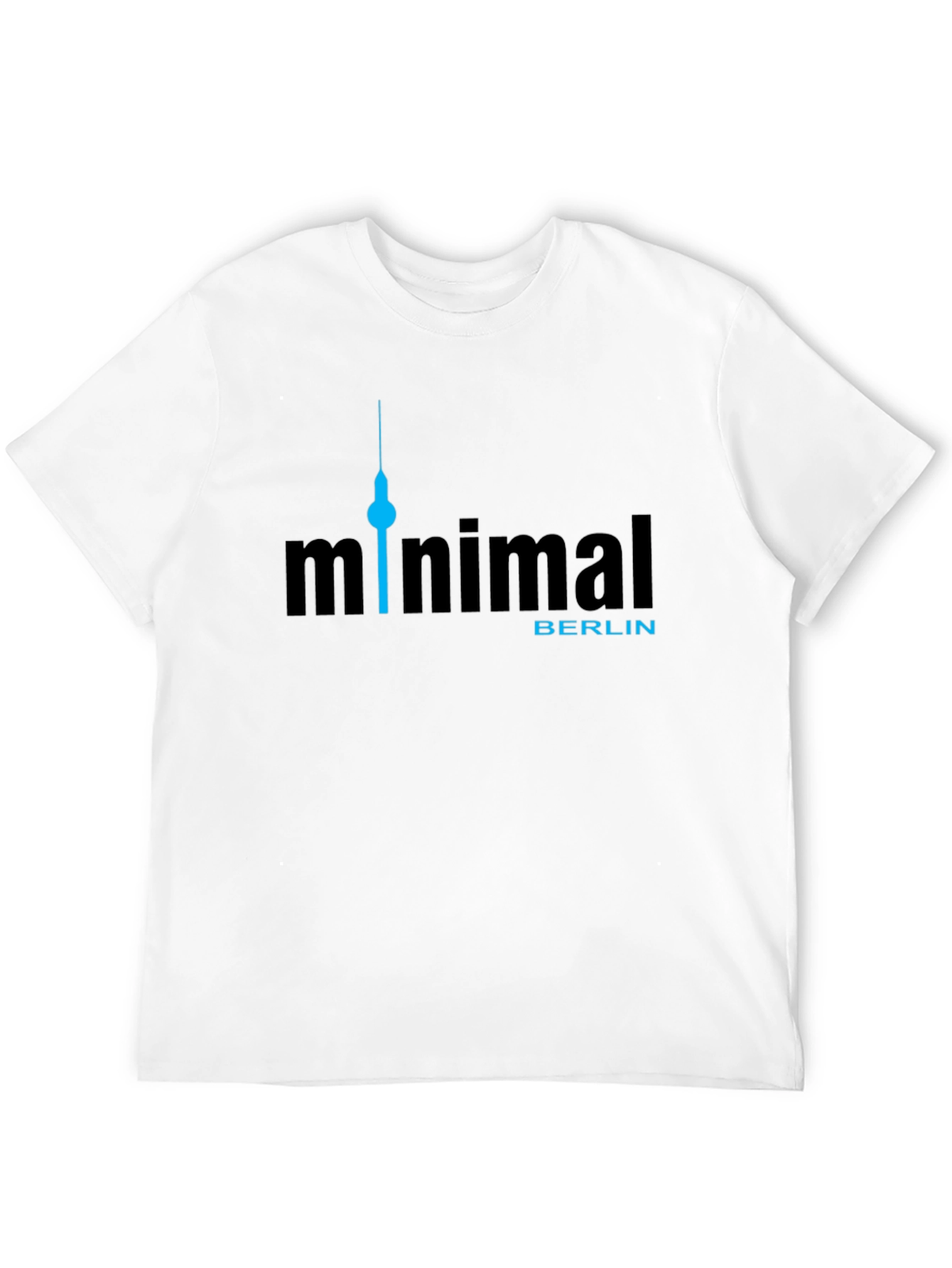 Minimal Berlin Graphic Tee - Modern Urban Style