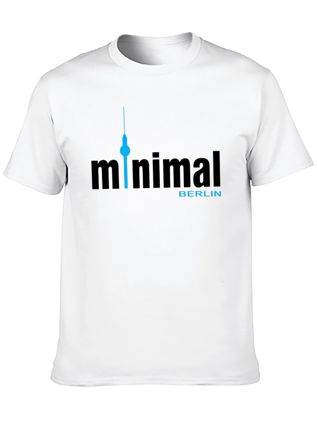 Minimal Berlin Graphic Tee - Modern Urban Style