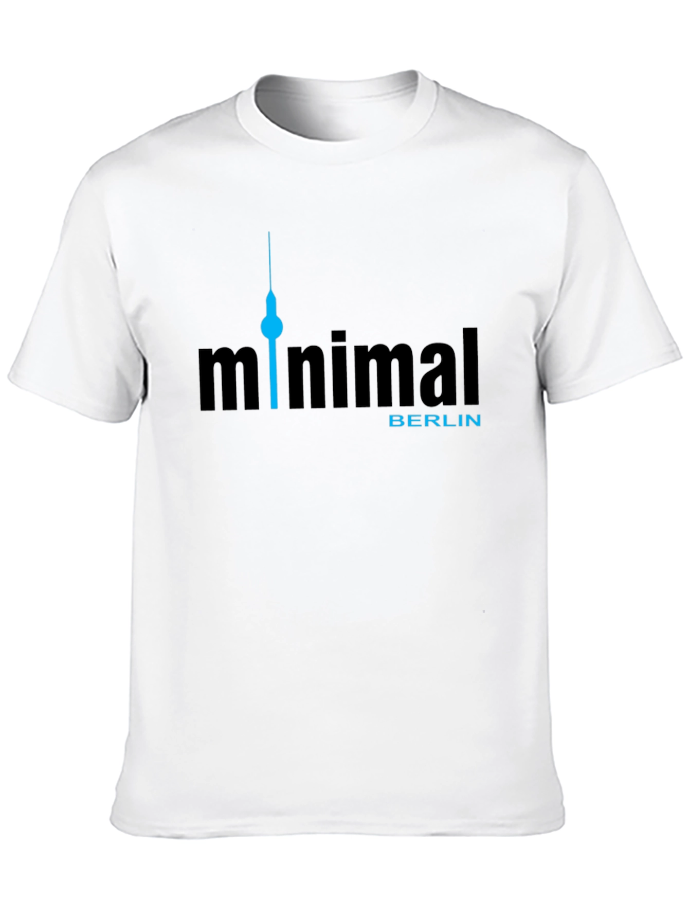 Minimal Berlin Graphic Tee - Modern Urban Style