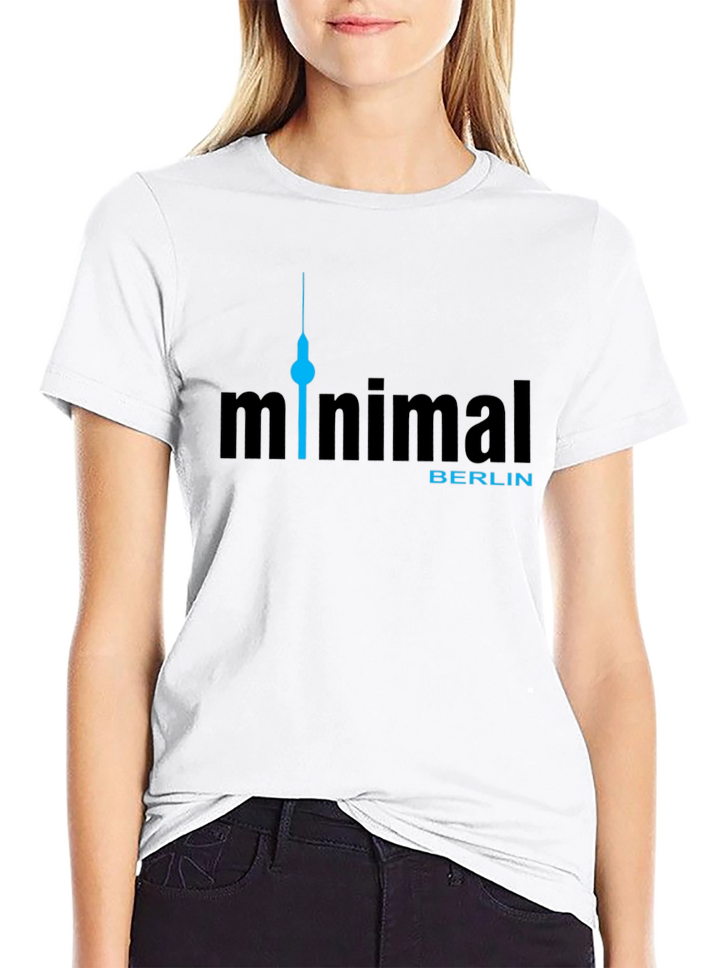 Minimal Berlin Graphic Tee - Modern Urban Style