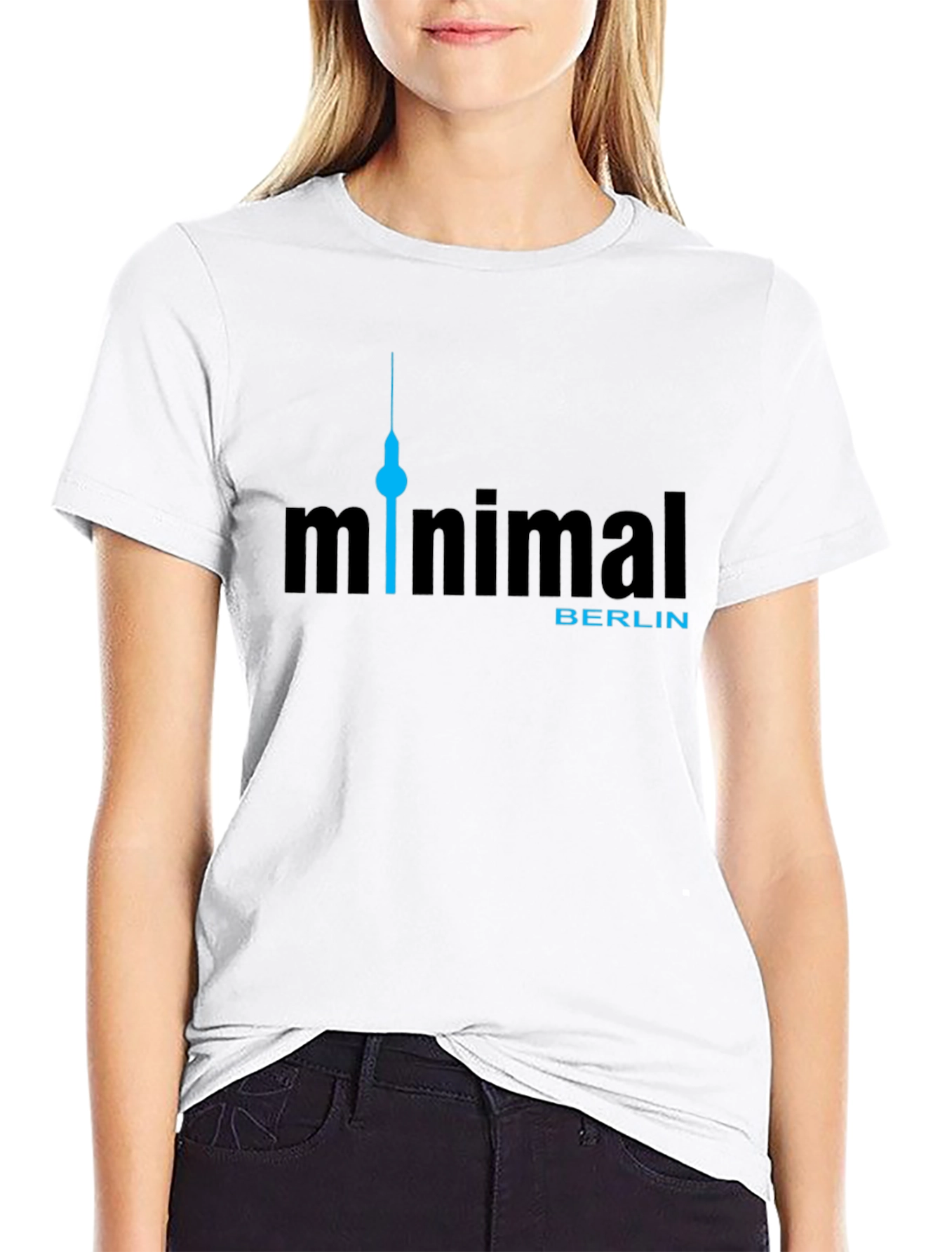 Minimal Berlin Graphic Tee - Modern Urban Style
