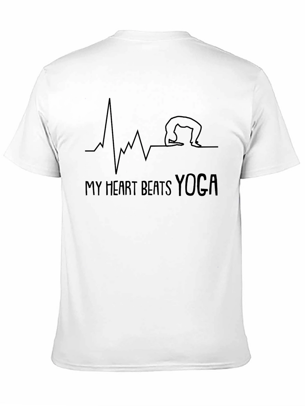 My Heart Beats Yoga Graphic Tee