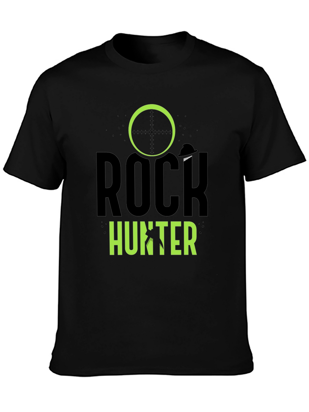Rock Hunter Graphic T-Shirt - Black