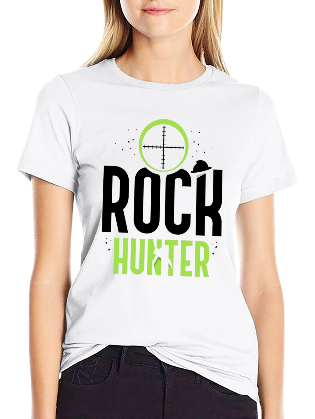 Rock Hunter Graphic T-Shirt - Black