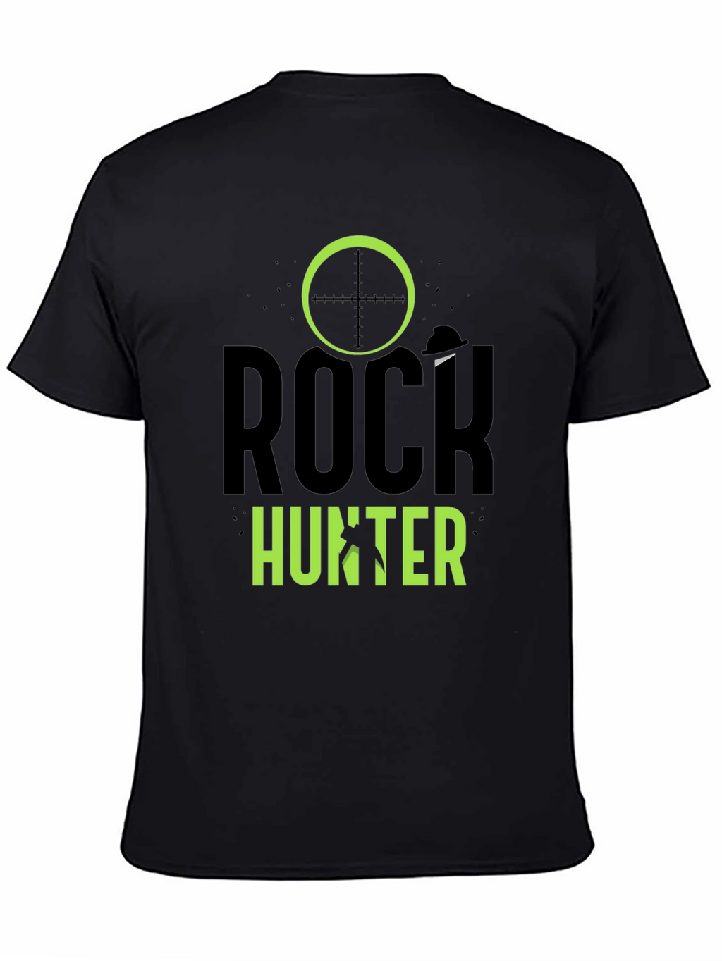 Rock Hunter Graphic T-Shirt - Black