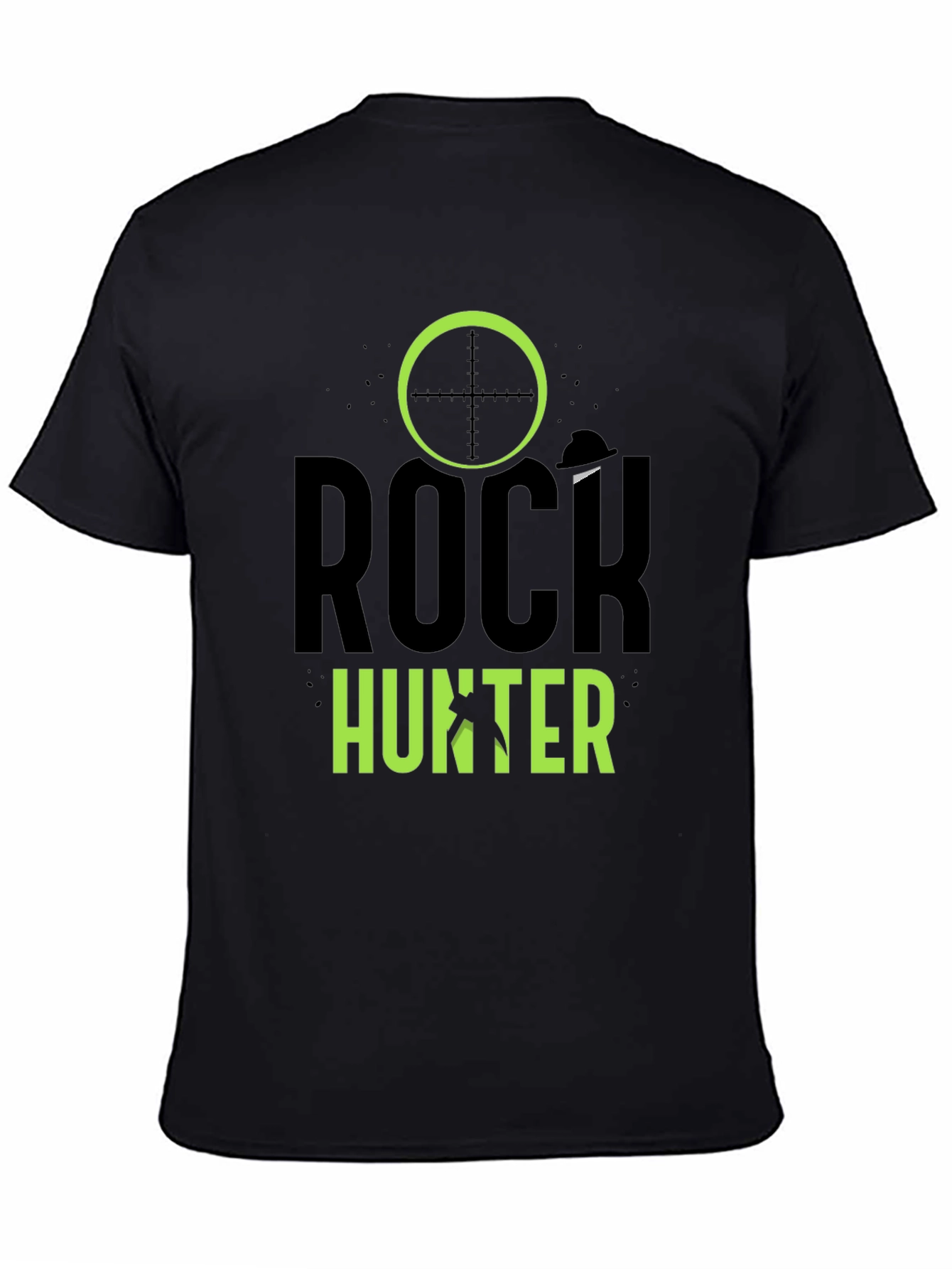 Rock Hunter Graphic T-Shirt - Black