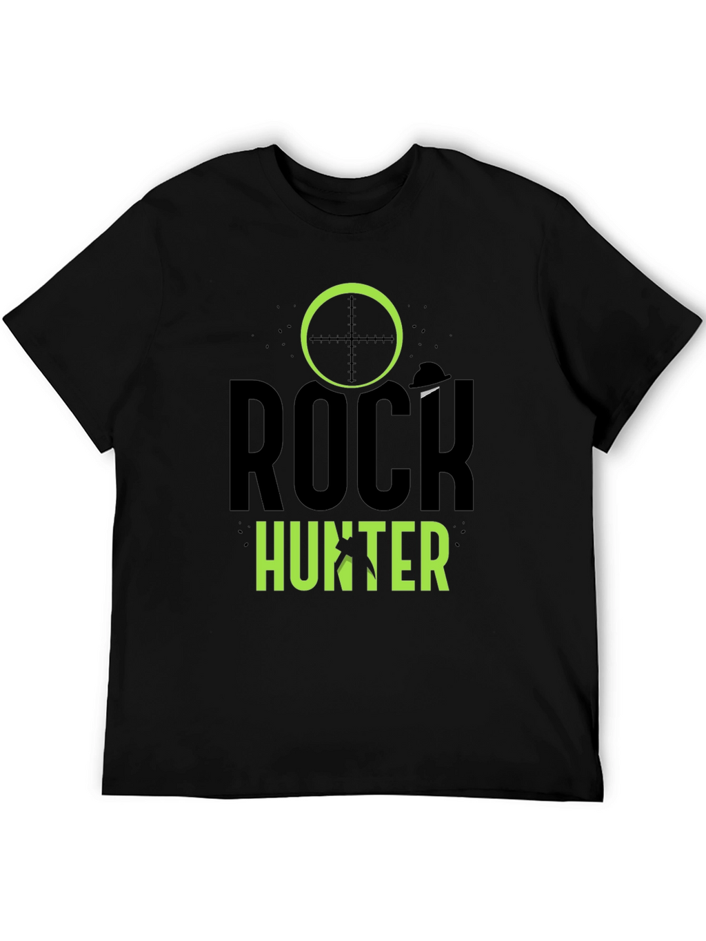 Rock Hunter Graphic T-Shirt - Black