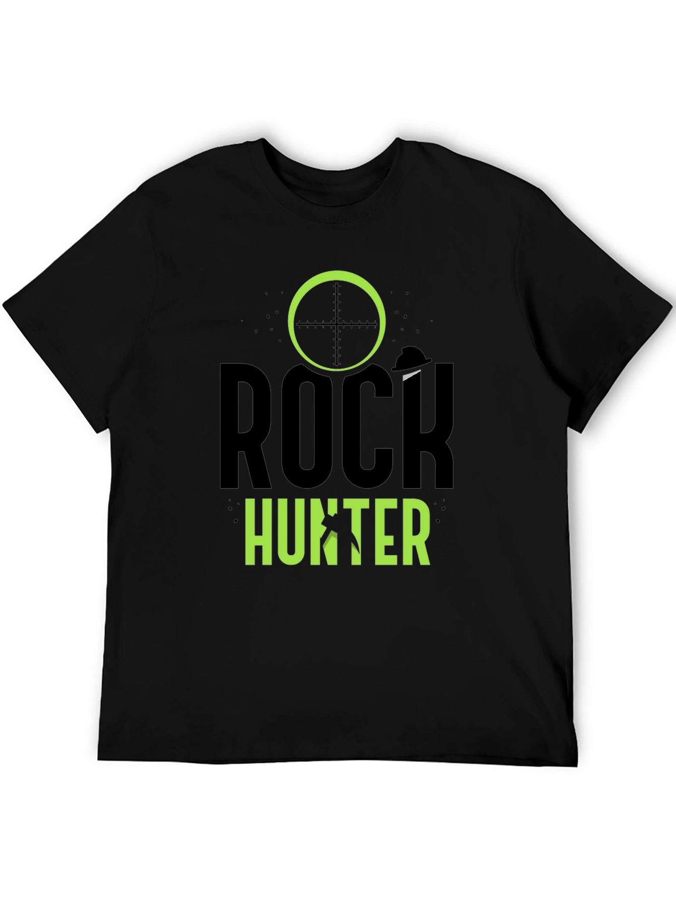 Rock Hunter Graphic T-Shirt - Black