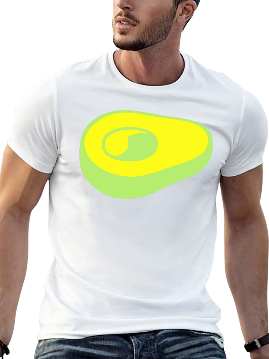Avocado Graphic T-Shirt - Casual Style