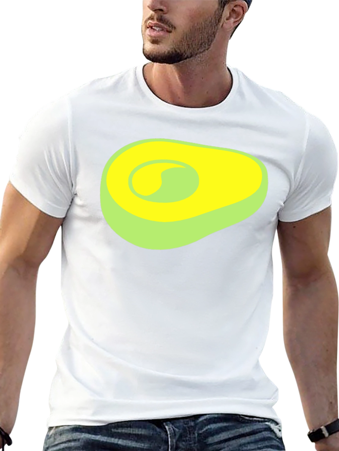 Avocado Graphic T-Shirt - Casual Style
