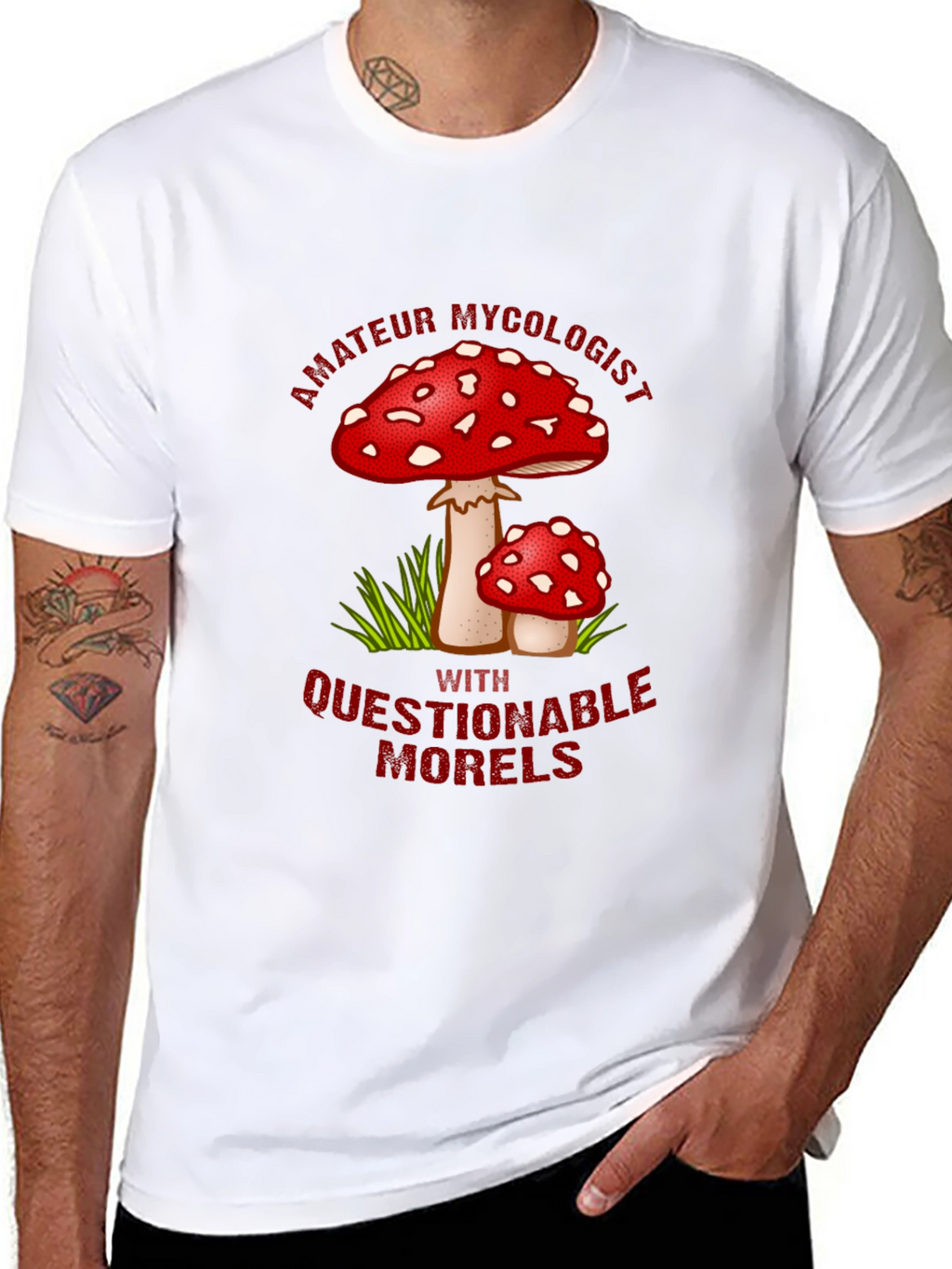 Amateur Mycologist Graphic T-Shirt