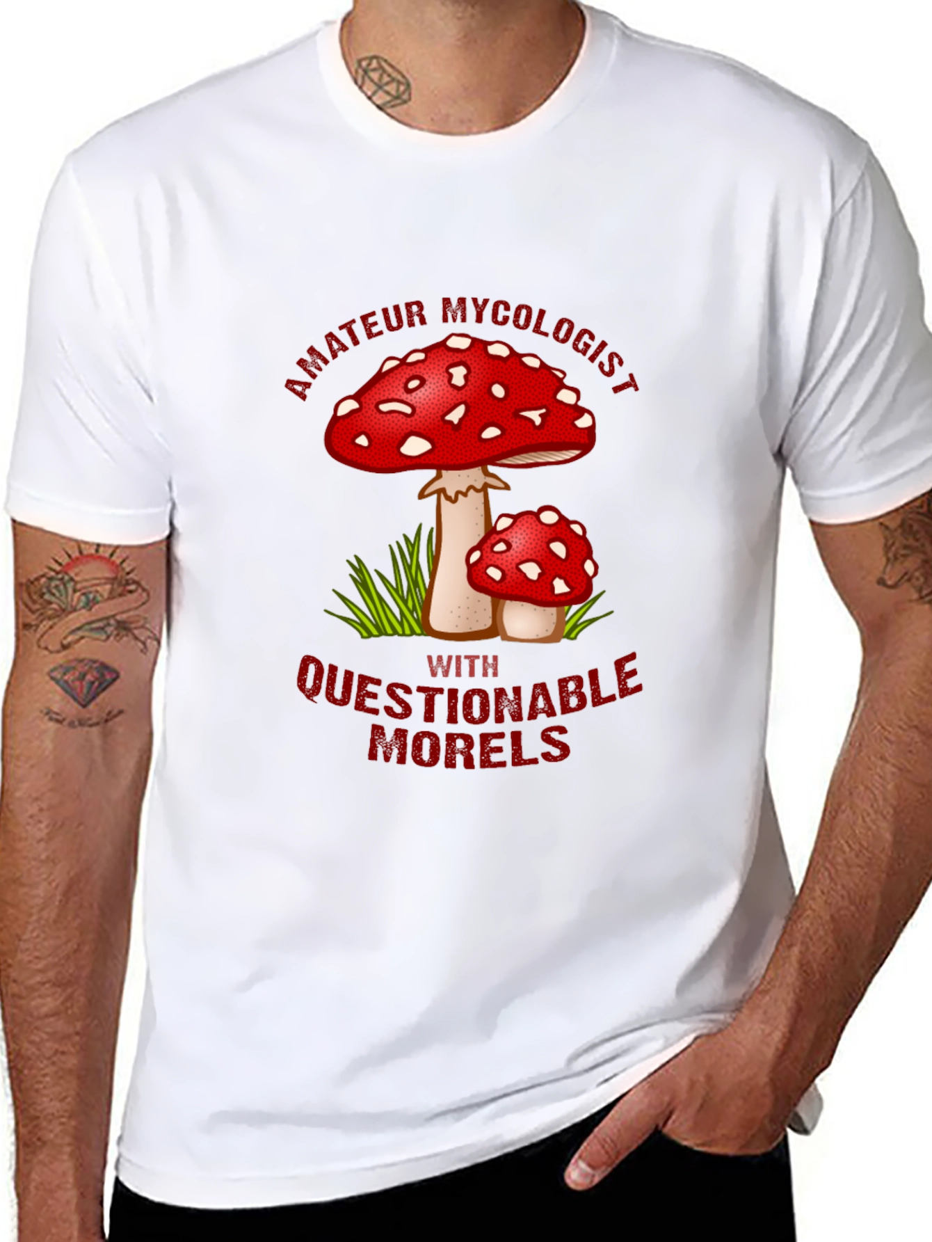Amateur Mycologist Graphic T-Shirt