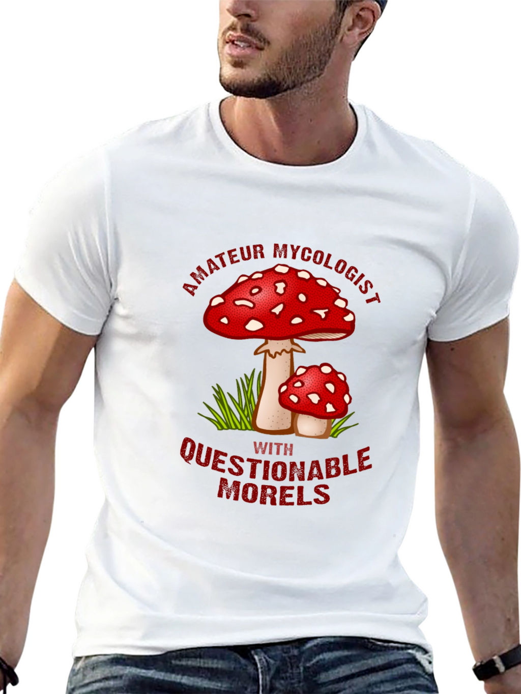 Amateur Mycologist Graphic T-Shirt