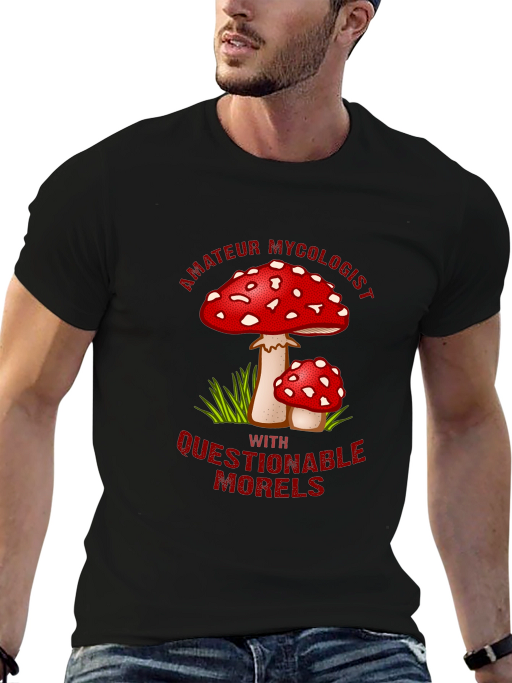 Amateur Mycologist Graphic T-Shirt
