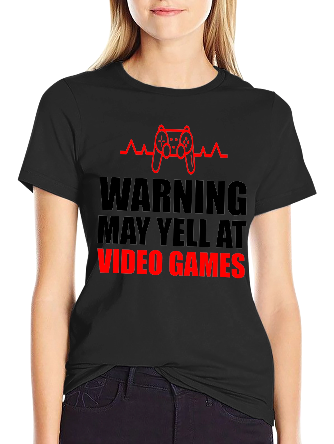 Gamer T-Shirt - May Yell At Video Games