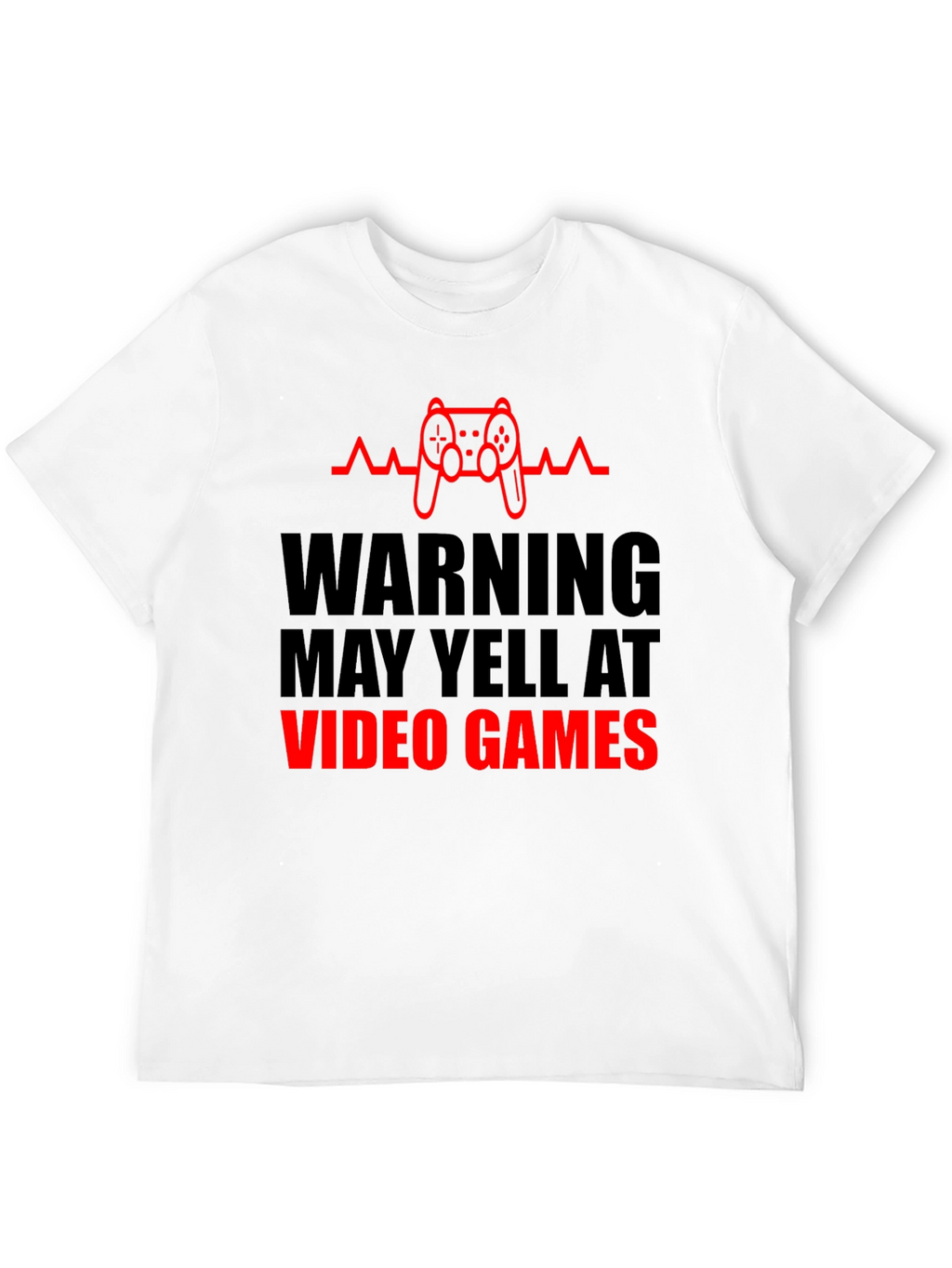 Gamer T-Shirt - May Yell At Video Games