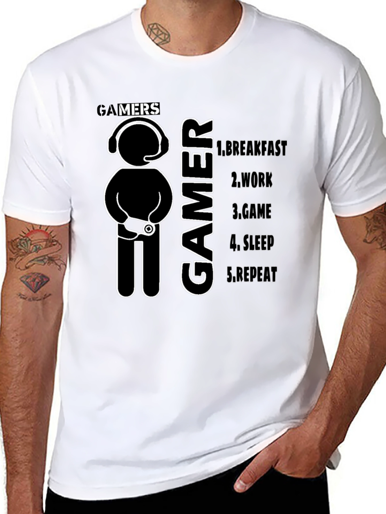 Gamer Life Cycle T-Shirt