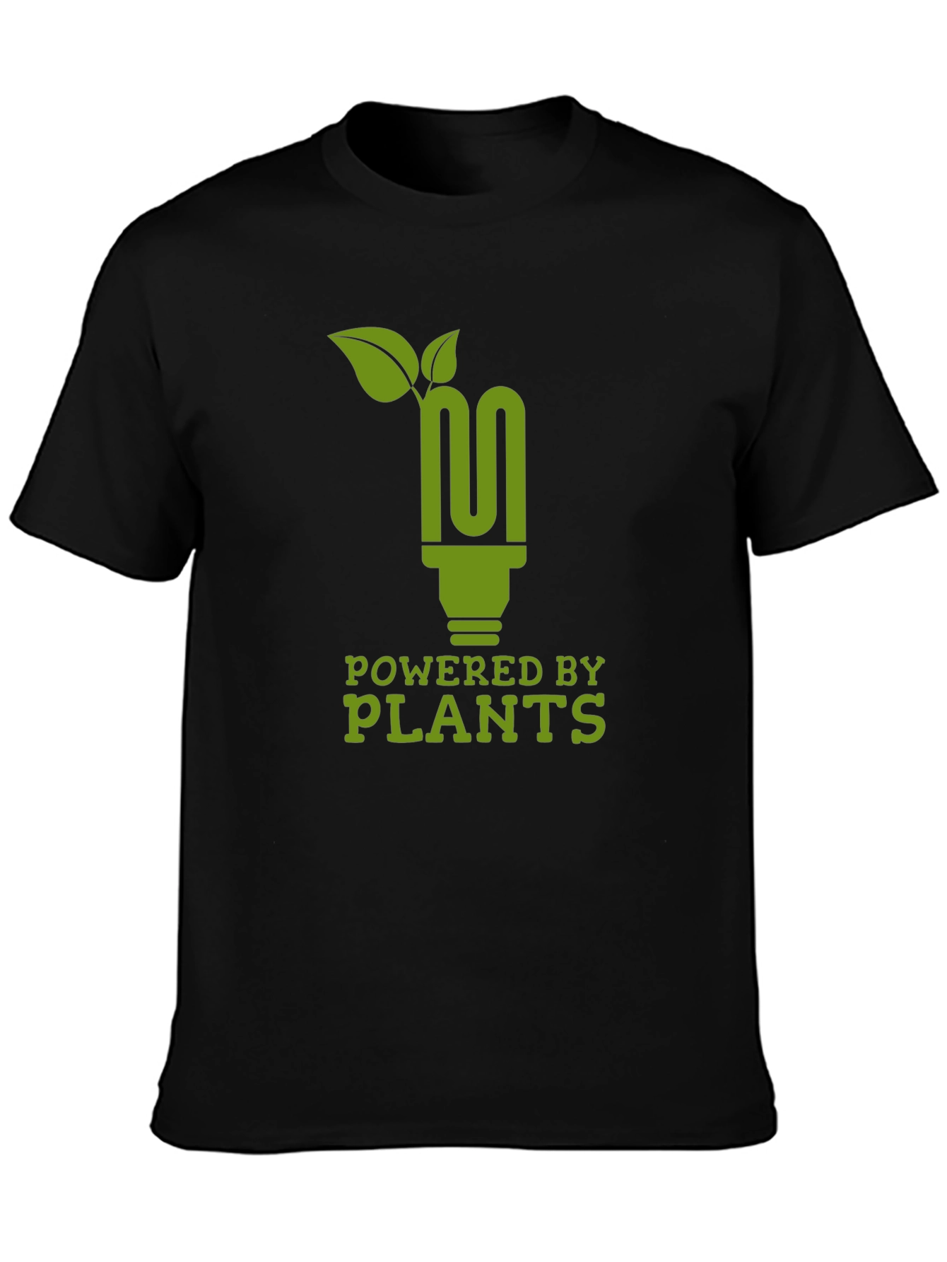 Powered by Plants Green Graphic Tee