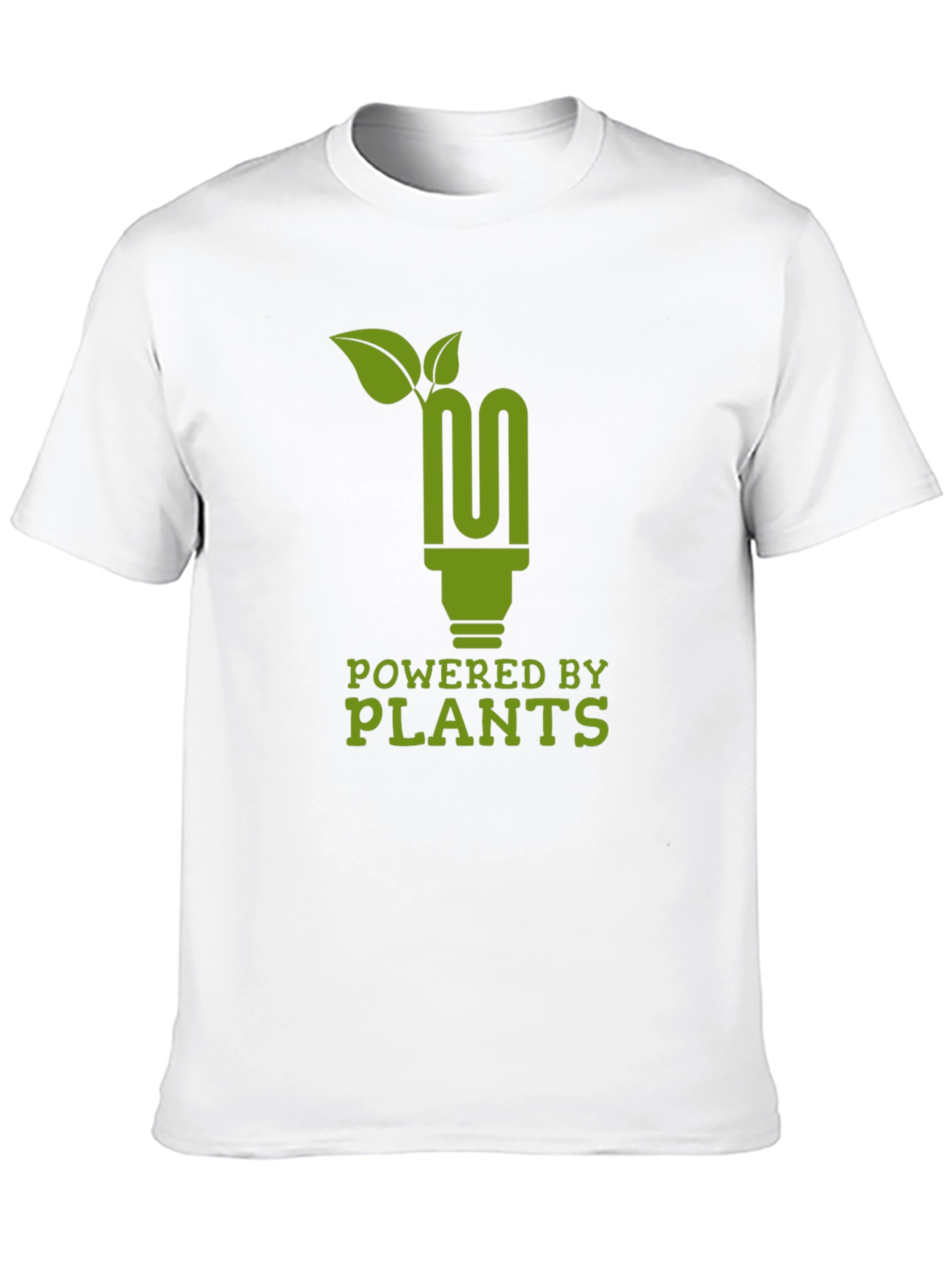 Powered by Plants Green Graphic Tee