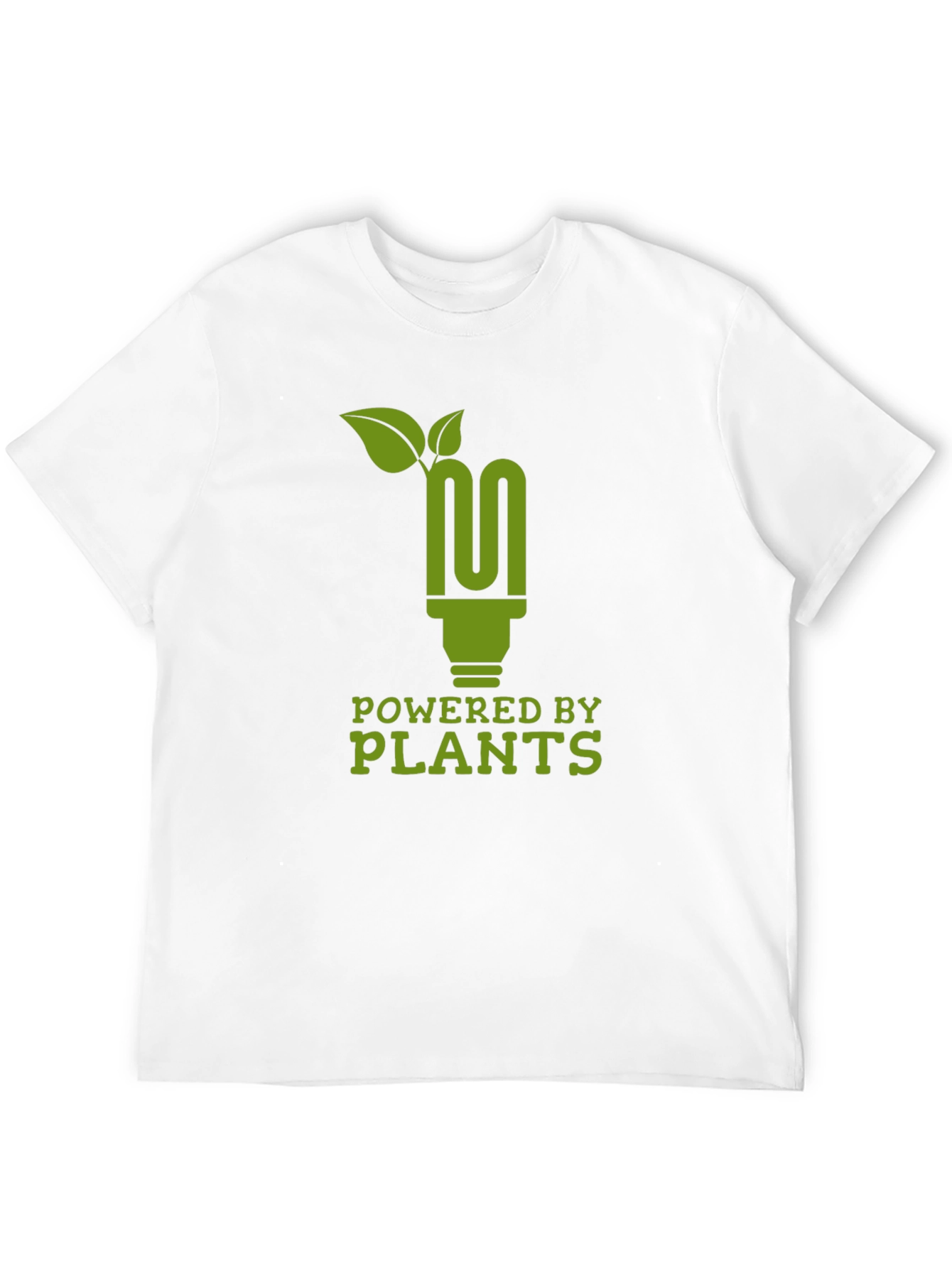 Powered by Plants Green Graphic Tee